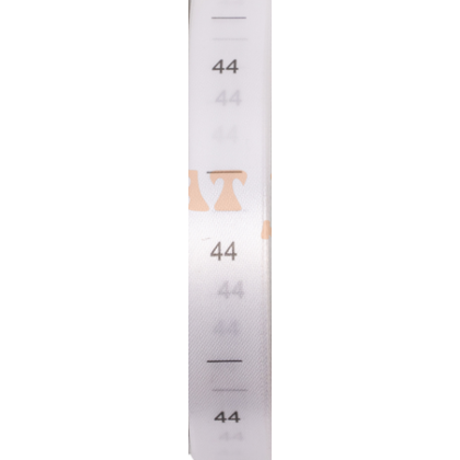 Fabric Number Size Label